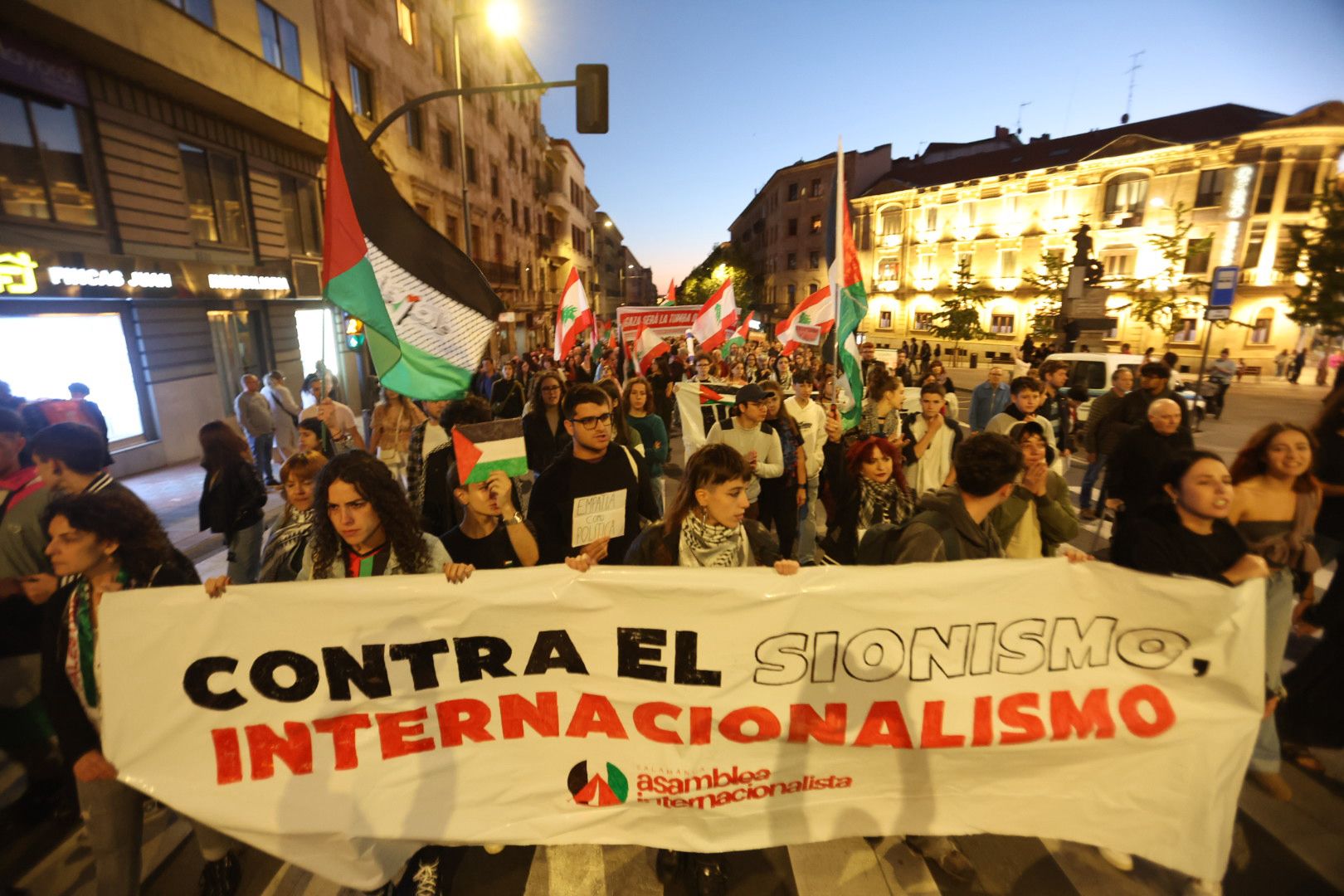 Salamanca se suma al clamor mundial contra el genocidio en Gaza