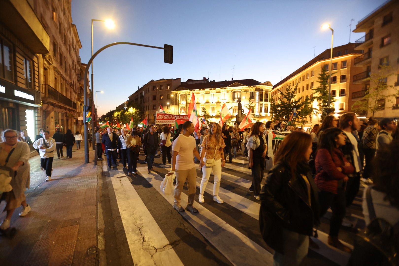 Salamanca se suma al clamor mundial contra el genocidio en Gaza