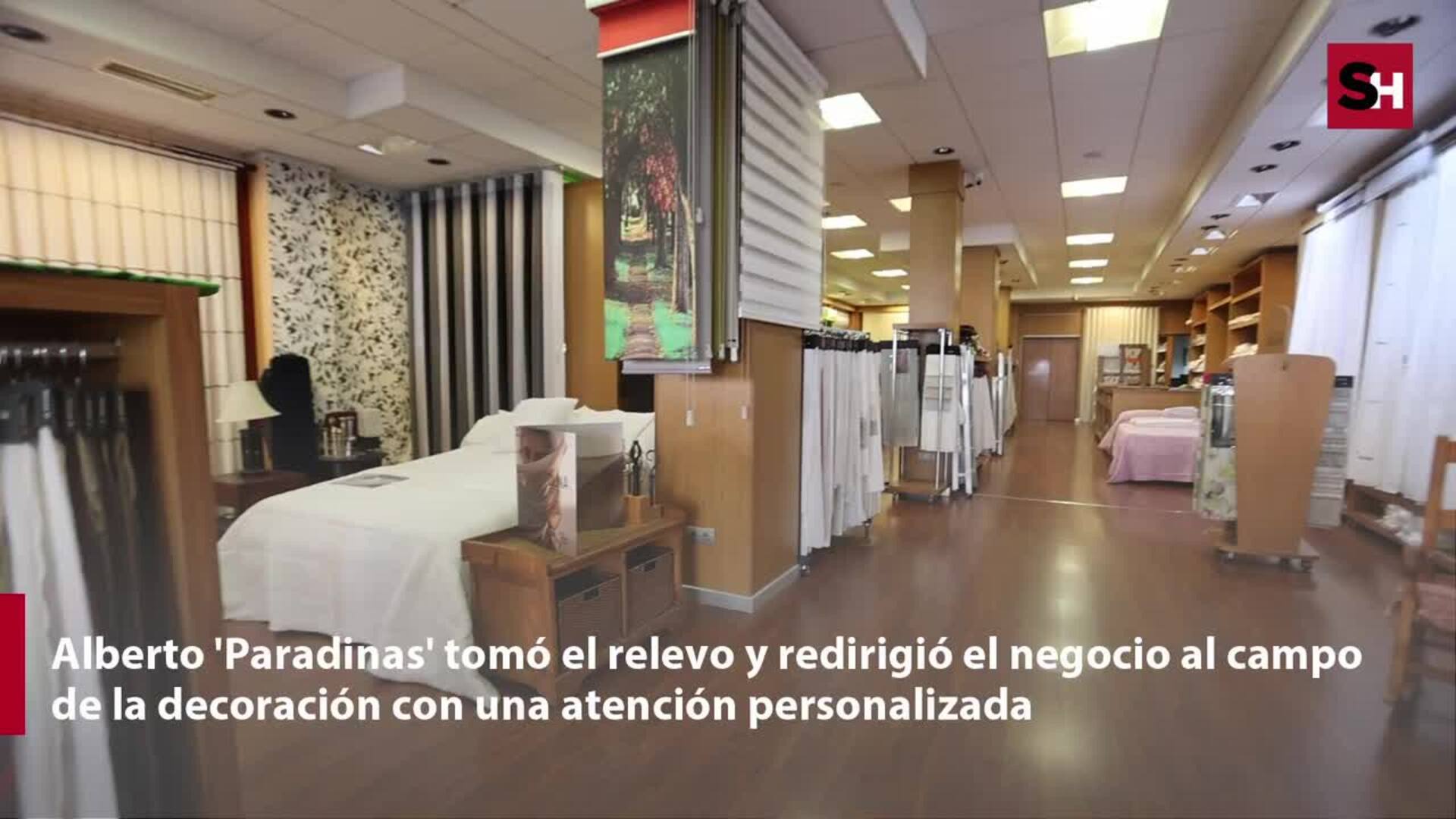 Cortinas Emilio Paradinas abrió sus puertas en Salamanca hace casi medio siglo