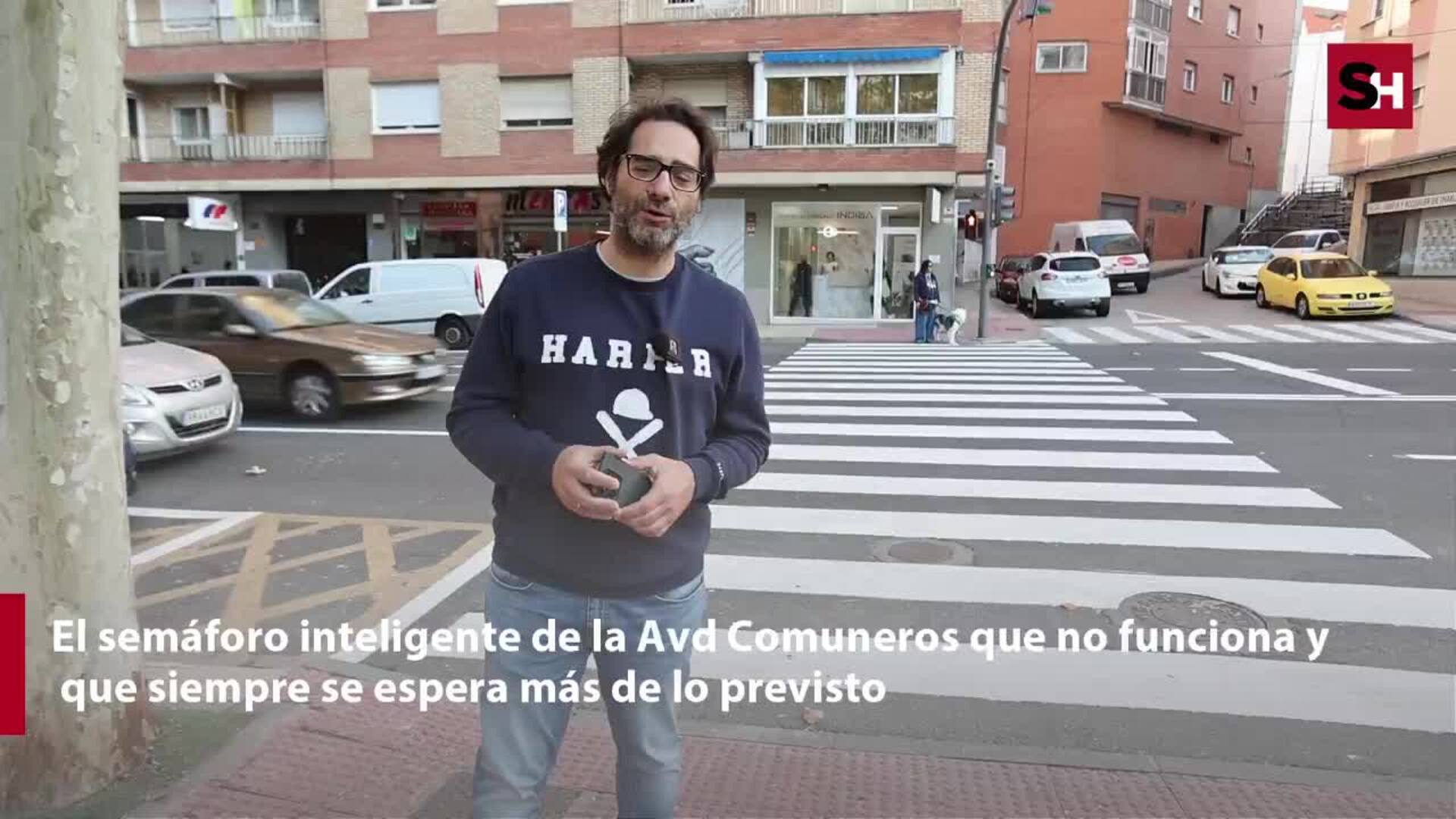Un semáforo 'inteligente' tres horas en rojo para los peatones