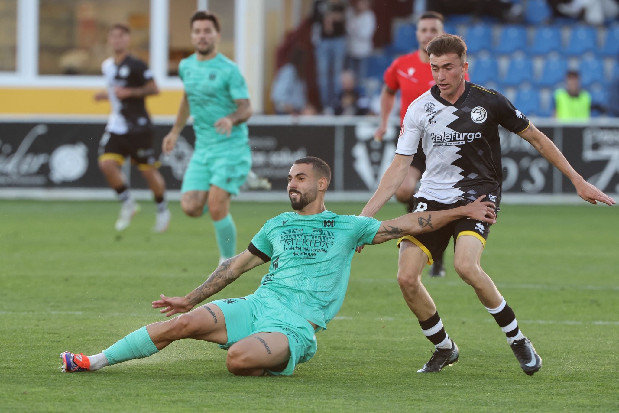 El partido entre Unionistas CF y la AD Mérida, en imágenes