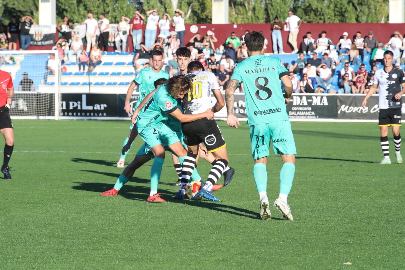 El partido entre Unionistas CF y la AD Mérida, en imágenes