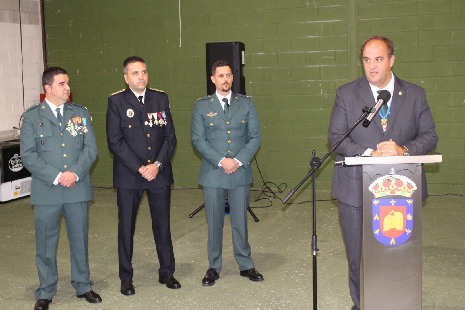 Salamanca y la provincia se vuelcan con la Guardia Civil en el Día del Pilar