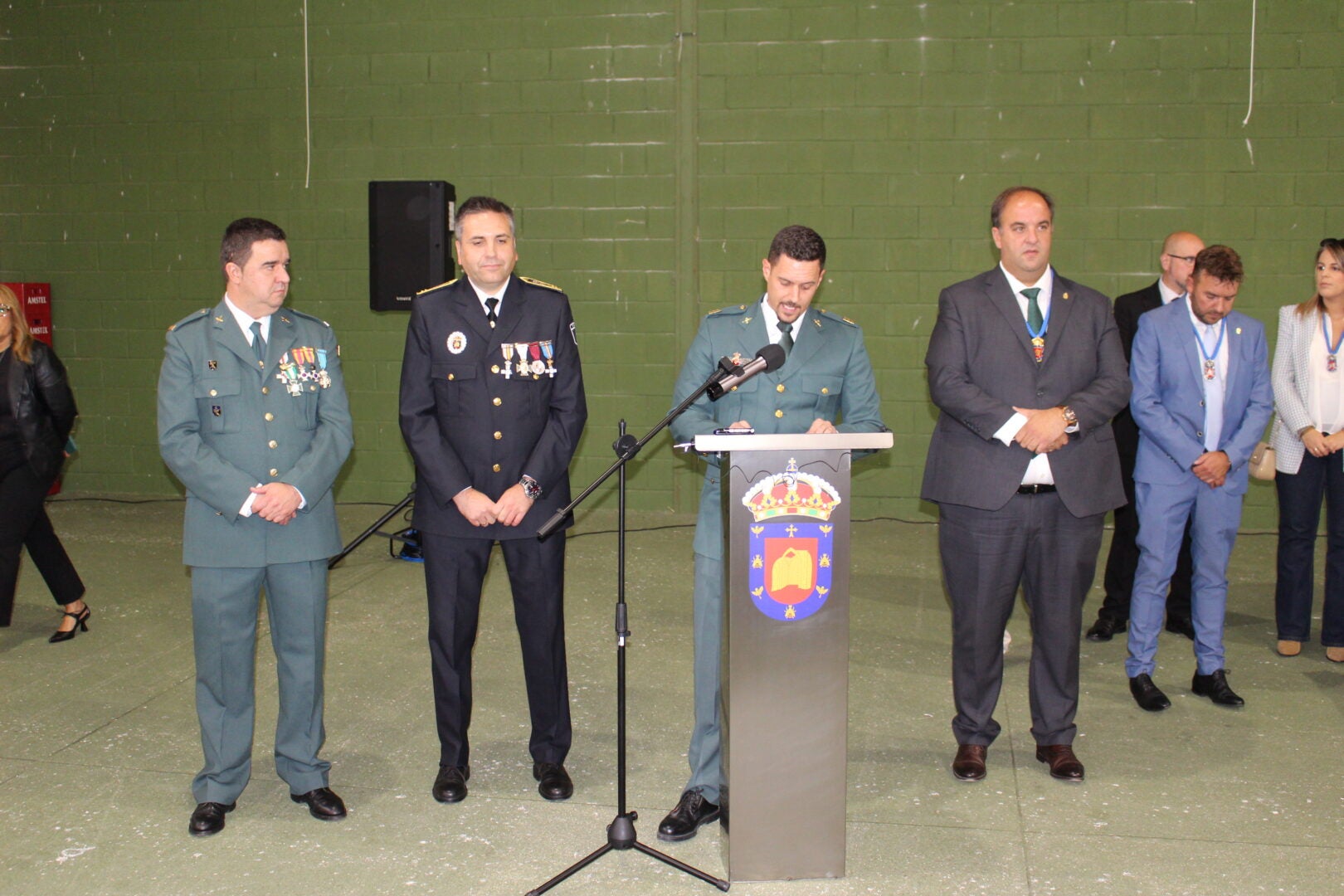 Salamanca y la provincia se vuelcan con la Guardia Civil en el Día del Pilar