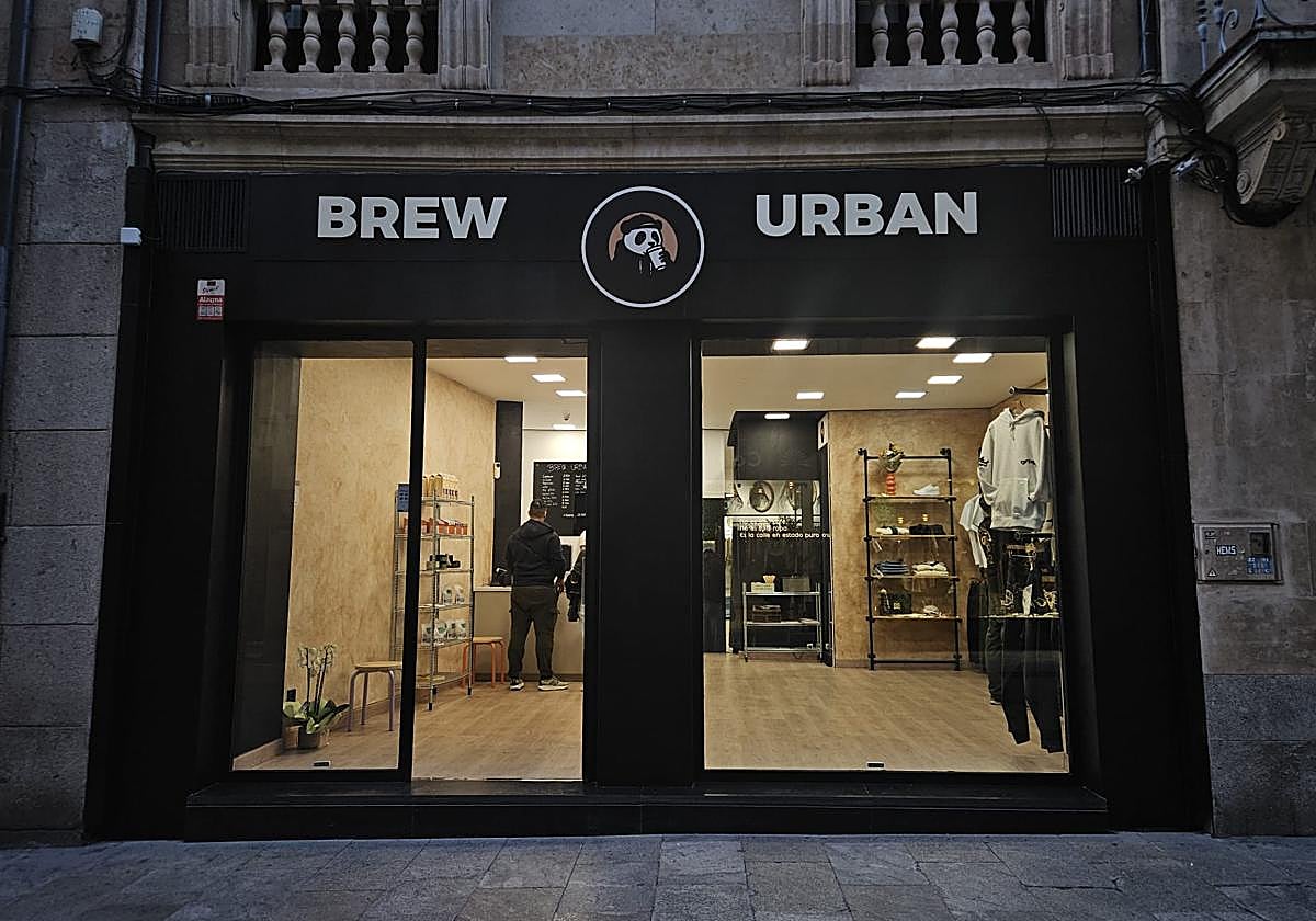 'Brew Urban' en la calle Azafranal en Salamanca.