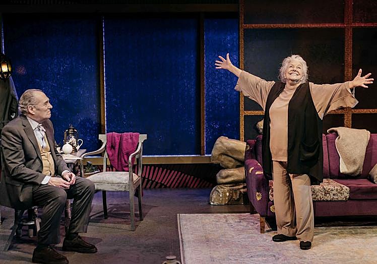 Representación de la obra 'Camino a la Meca'.