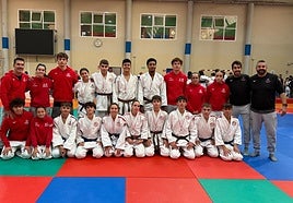 Representantes del Judo Club Doryoku.