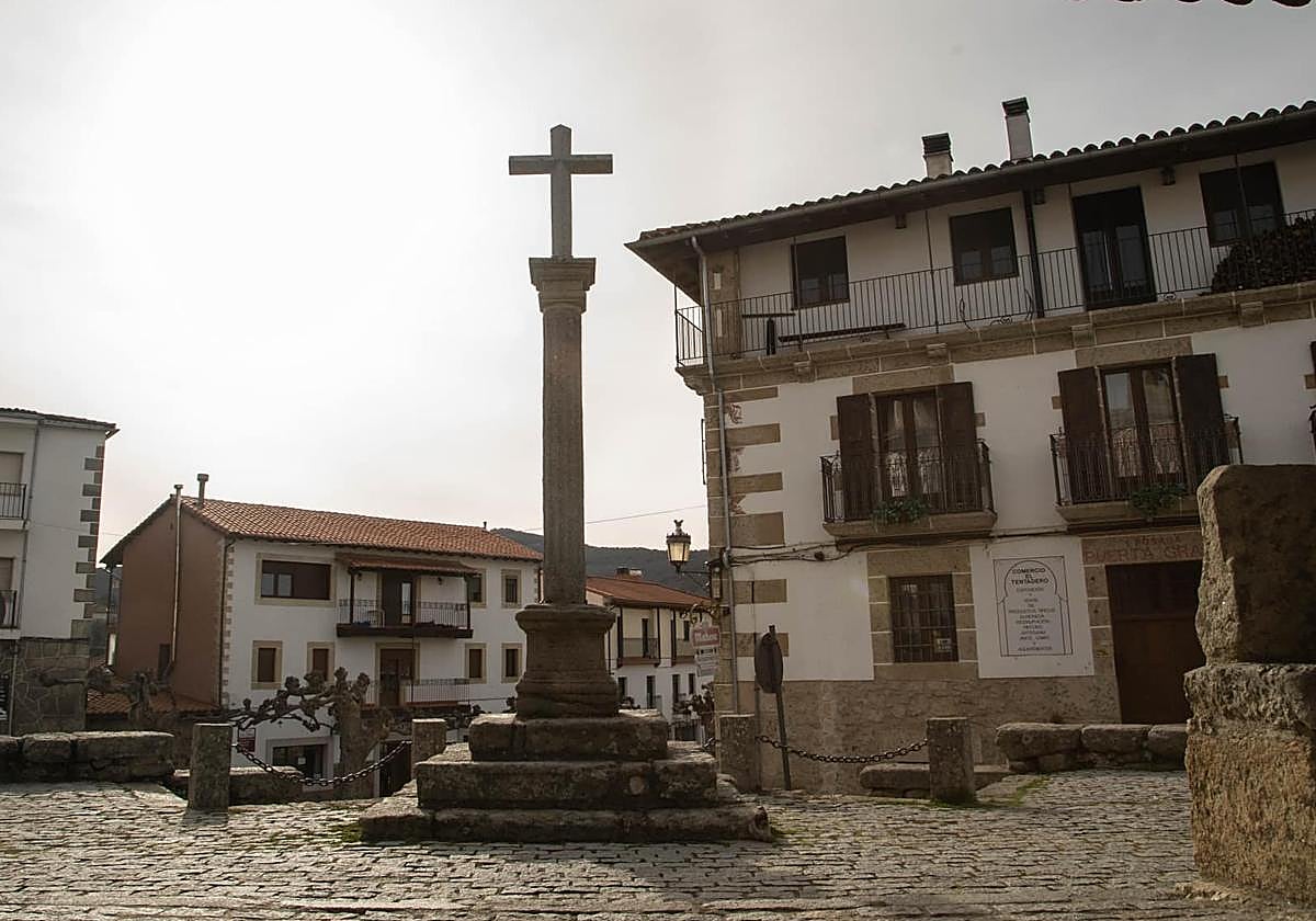 Localidad de Candelario en Salamanca.
