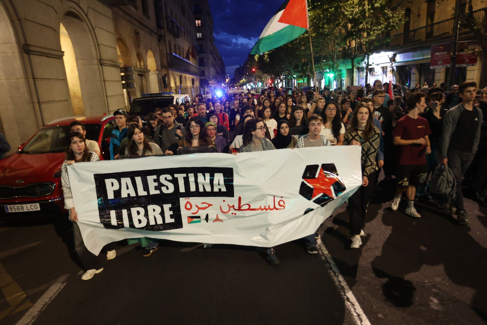 Salamanca vuelve a salir a la calle por una Palestina libre