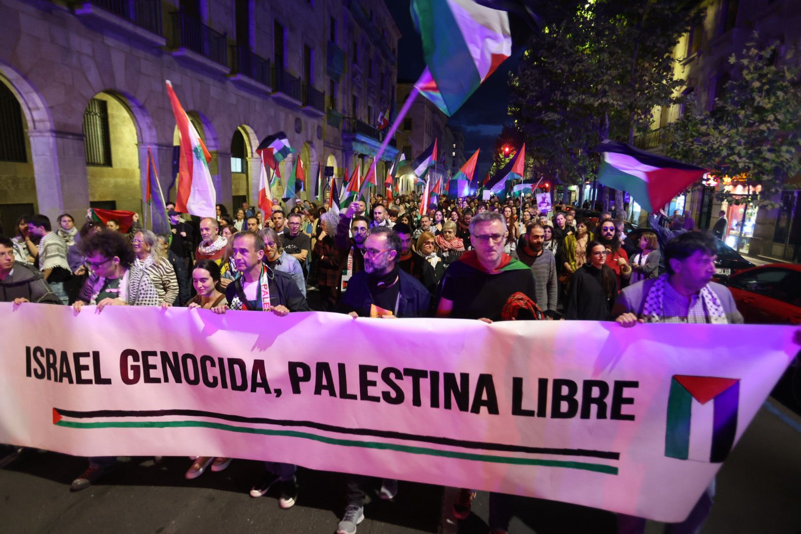 Salamanca vuelve a salir a la calle por una Palestina libre