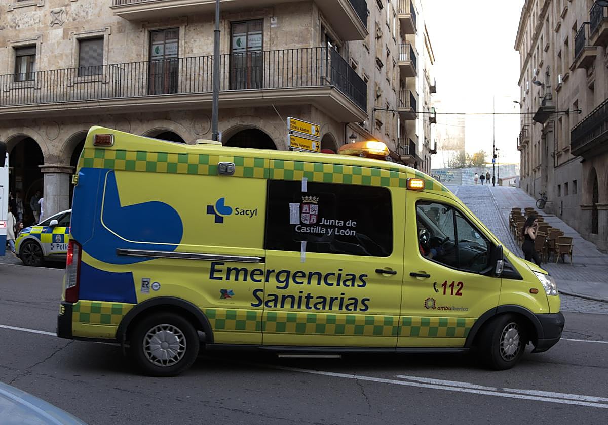 Ambulancia en una imagen de archivo
