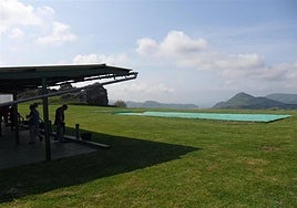 Campo de tiro en la modalidad de foso olímpico.