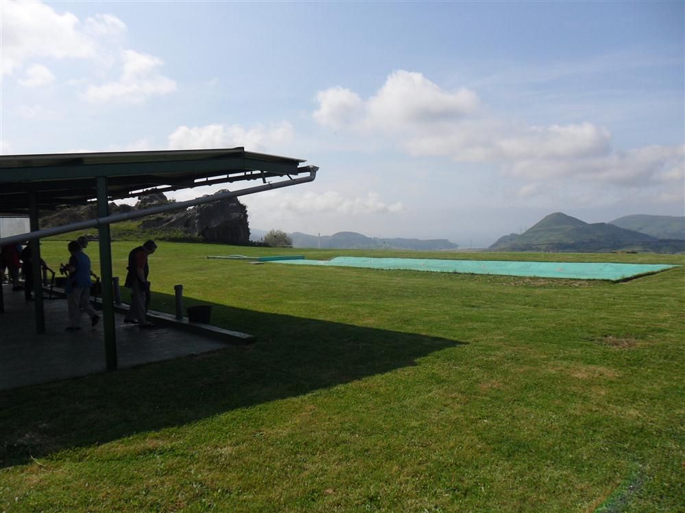 Campo de tiro en la modalidad de foso olímpico.