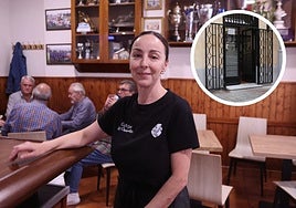 Raquel García, socia junto a Pablo Rodríguez de 'Los Charritos' en el barrio de Garrido.