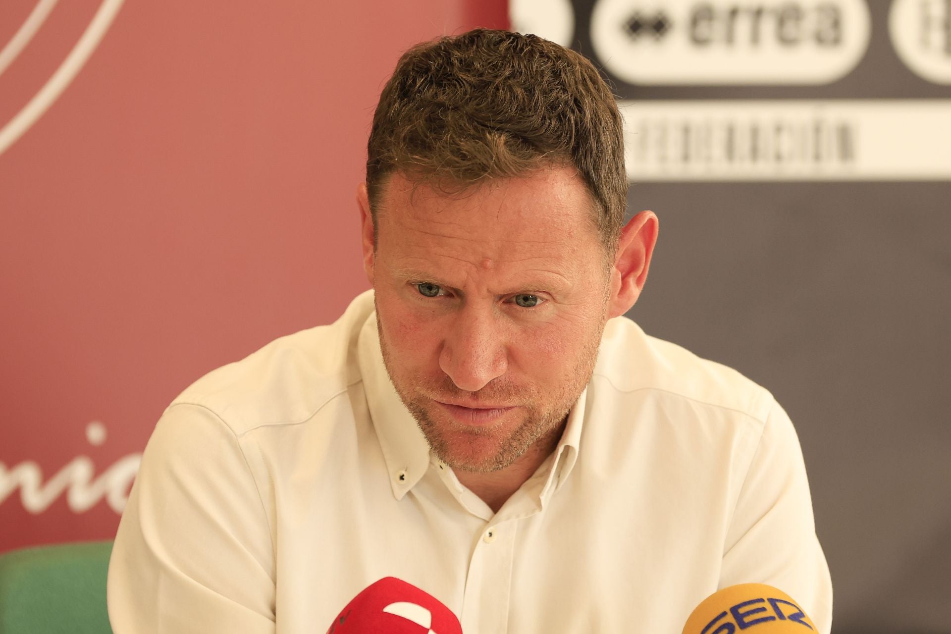 Mario Simón entrenador de Unionistas de Salamanca en una imagen de archivo.