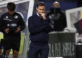 Mario Simón, entrenador de Unionistas