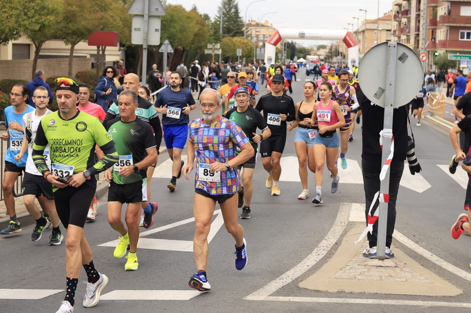 Jesús Prieto y Sandra Santamaría vencen en la Media Maratón Diputación de Salamanca