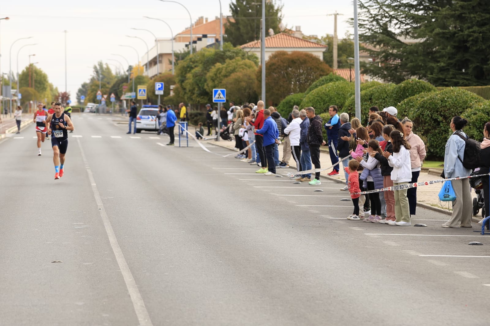 Jesús Prieto y Sandra Santamaría vencen en la Media Maratón Diputación de Salamanca