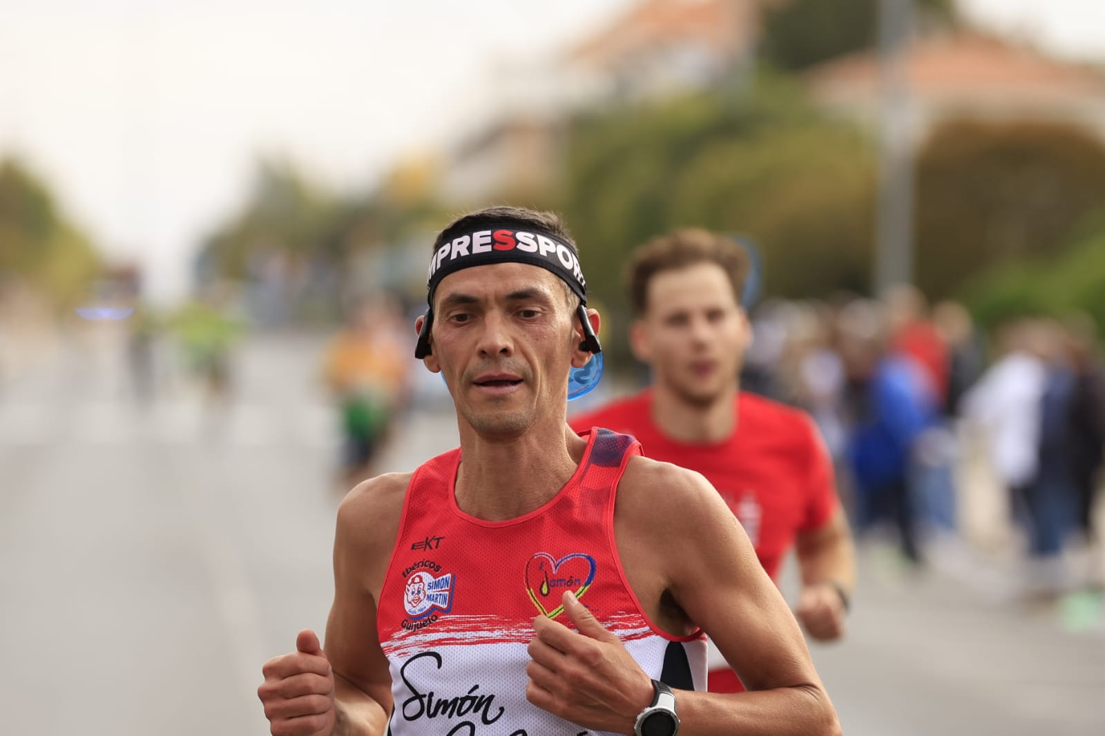 Jesús Prieto y Sandra Santamaría vencen en la Media Maratón Diputación de Salamanca