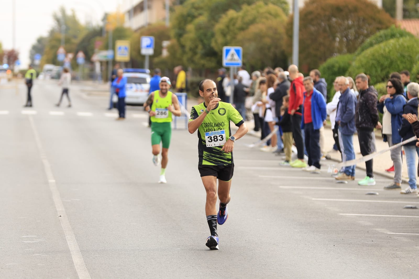 Jesús Prieto y Sandra Santamaría vencen en la Media Maratón Diputación de Salamanca