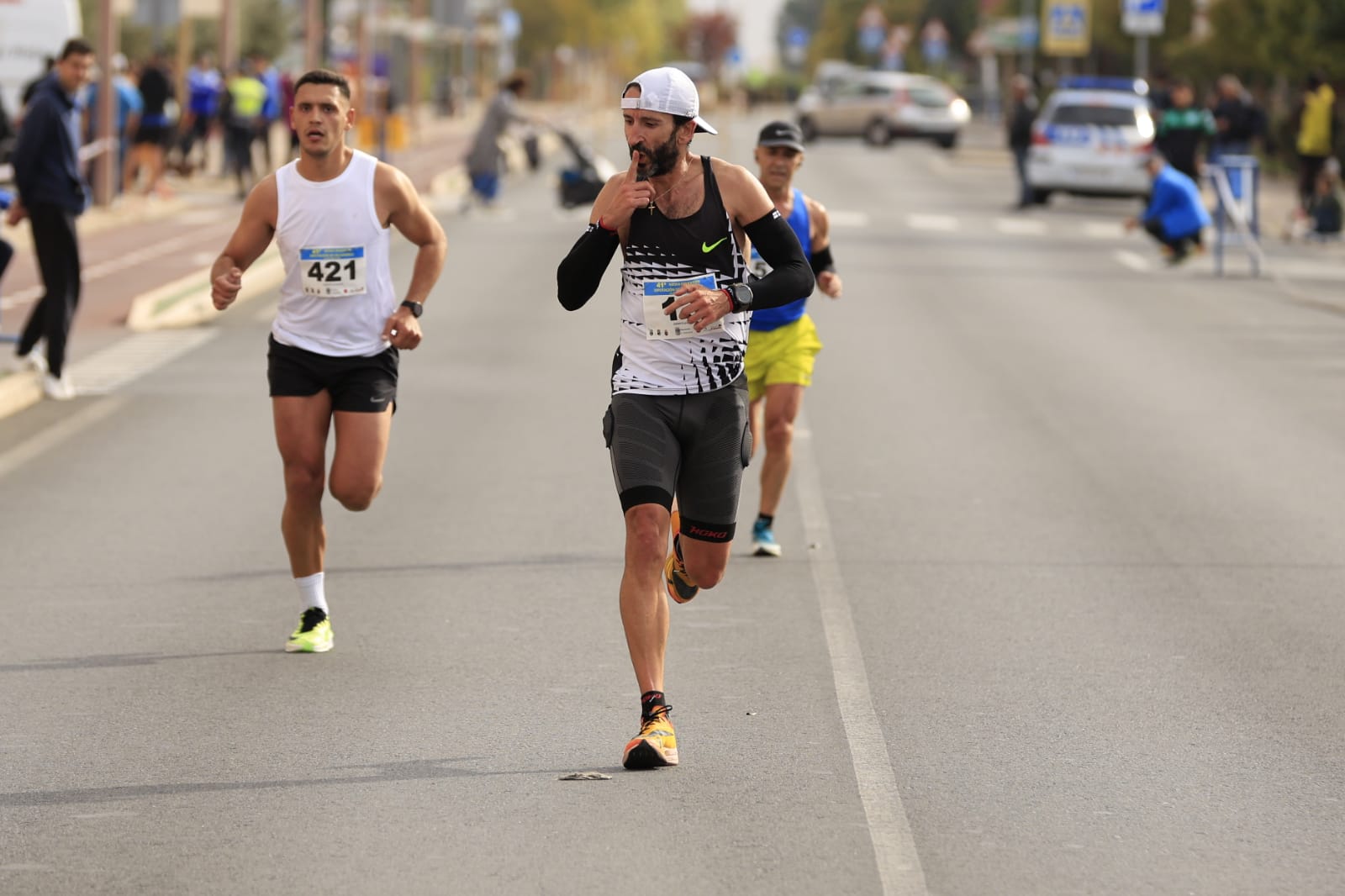 Jesús Prieto y Sandra Santamaría vencen en la Media Maratón Diputación de Salamanca