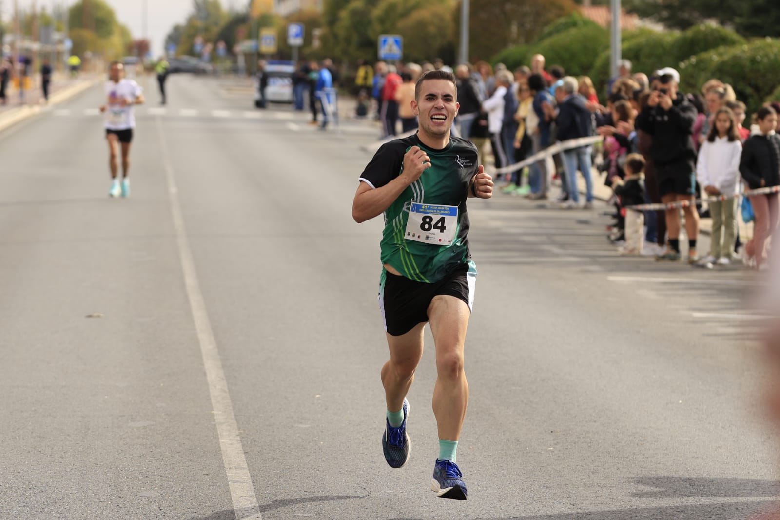 Jesús Prieto y Sandra Santamaría vencen en la Media Maratón Diputación de Salamanca