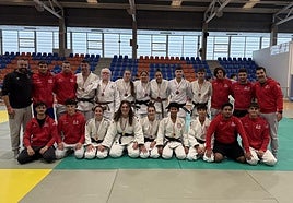 Los participantes del Judo Club Doryoku.