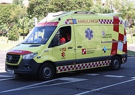 Imagen de archivo de una ambulancia.