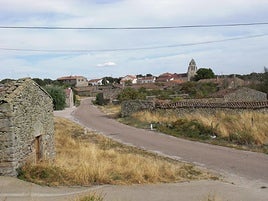 Panorámica de la localidad de Espadaña.