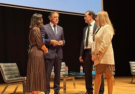 Carlos García Carbayo, en la inauguración del Congreso Nacional de Inspectores de Hacienda.