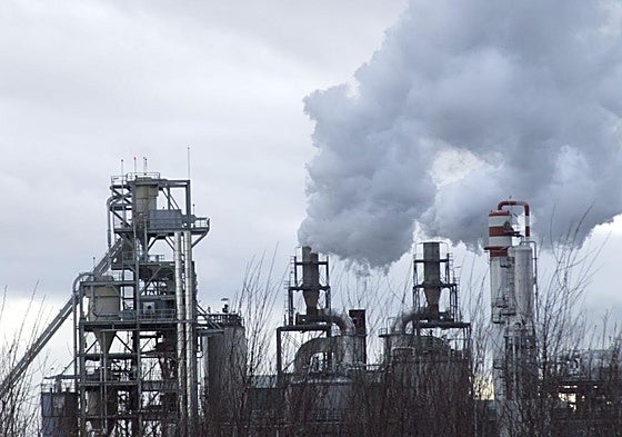 Las instalaciones de la planta de bioetanol de Babilafuente.