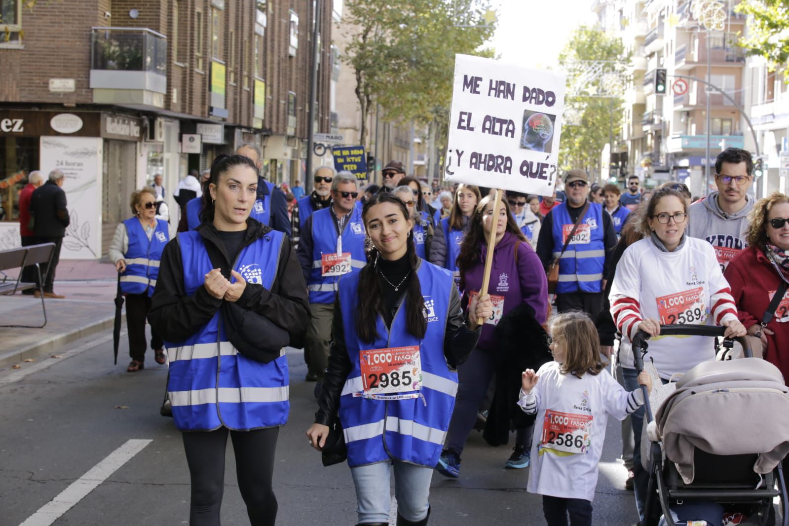 La inclusión inunda las calles de Salamanca con la carrera de los Mil Pasos