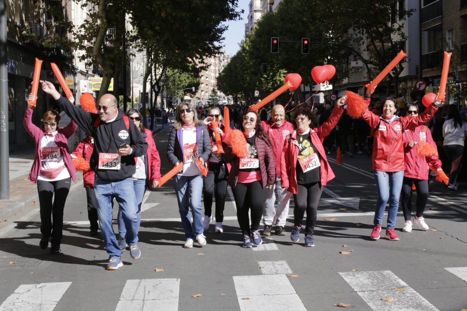 La inclusión inunda las calles de Salamanca con la carrera de los Mil Pasos
