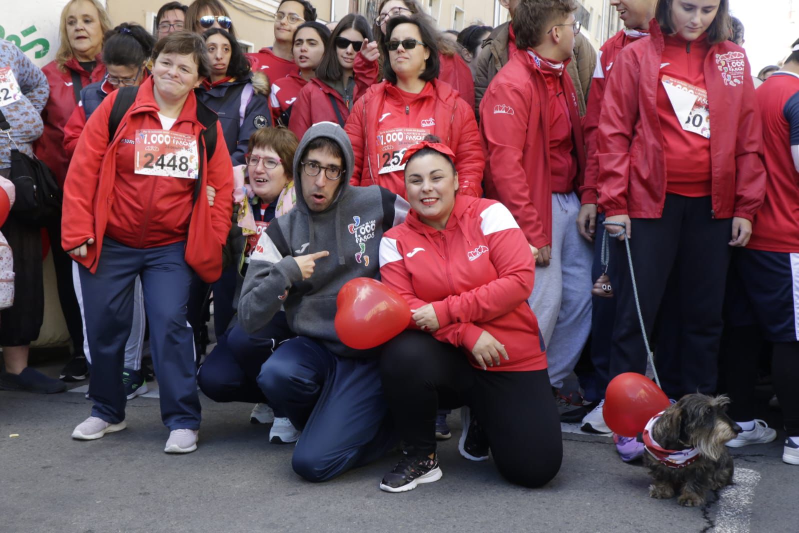La inclusión inunda las calles de Salamanca con la carrera de los Mil Pasos