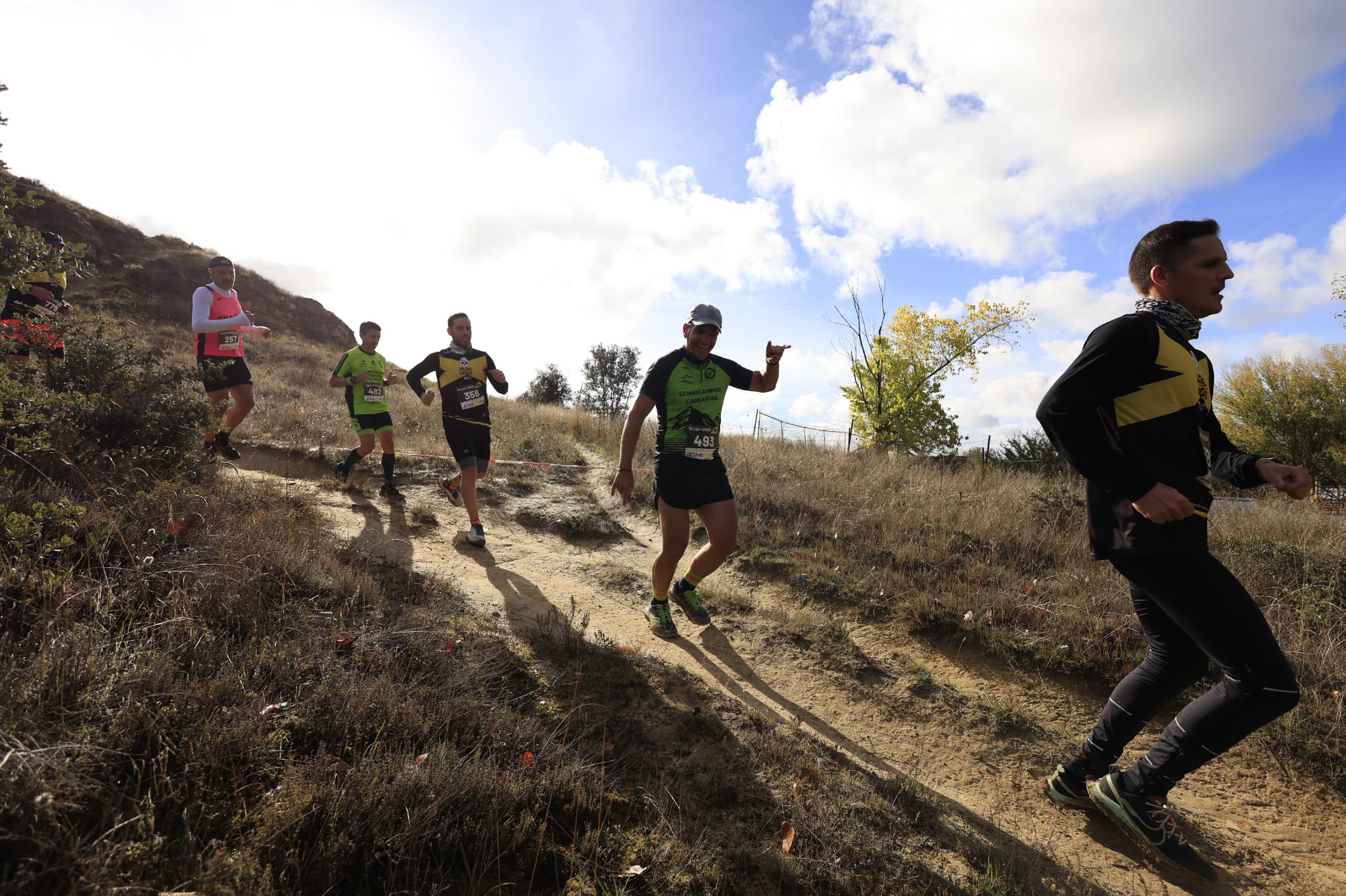Isaac Hernández y Verónica Sánchez, vencedores de la primera jornada de la Liga de Cross Cabrerizos