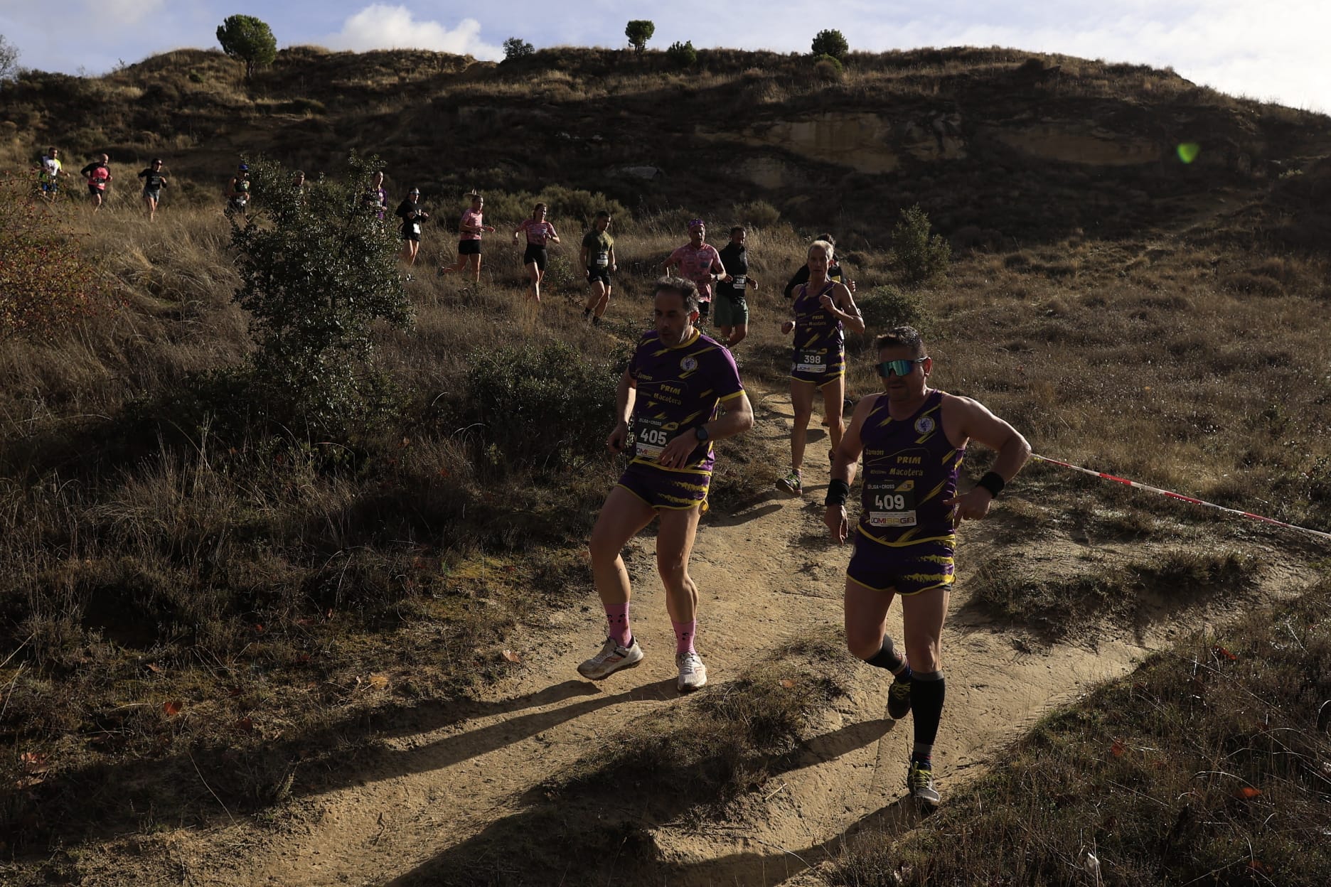 Isaac Hernández y Verónica Sánchez, vencedores de la primera jornada de la Liga de Cross Cabrerizos