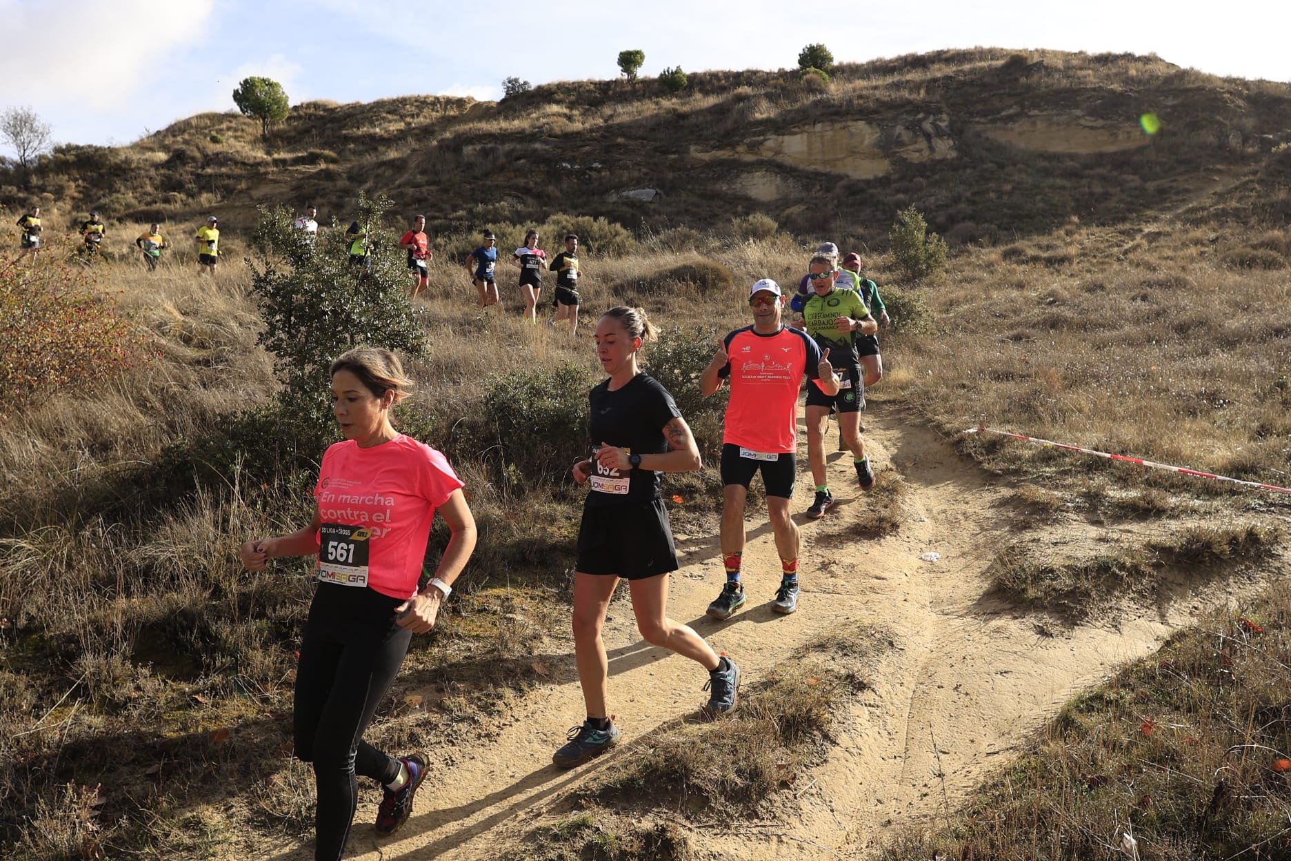 Isaac Hernández y Verónica Sánchez, vencedores de la primera jornada de la Liga de Cross Cabrerizos