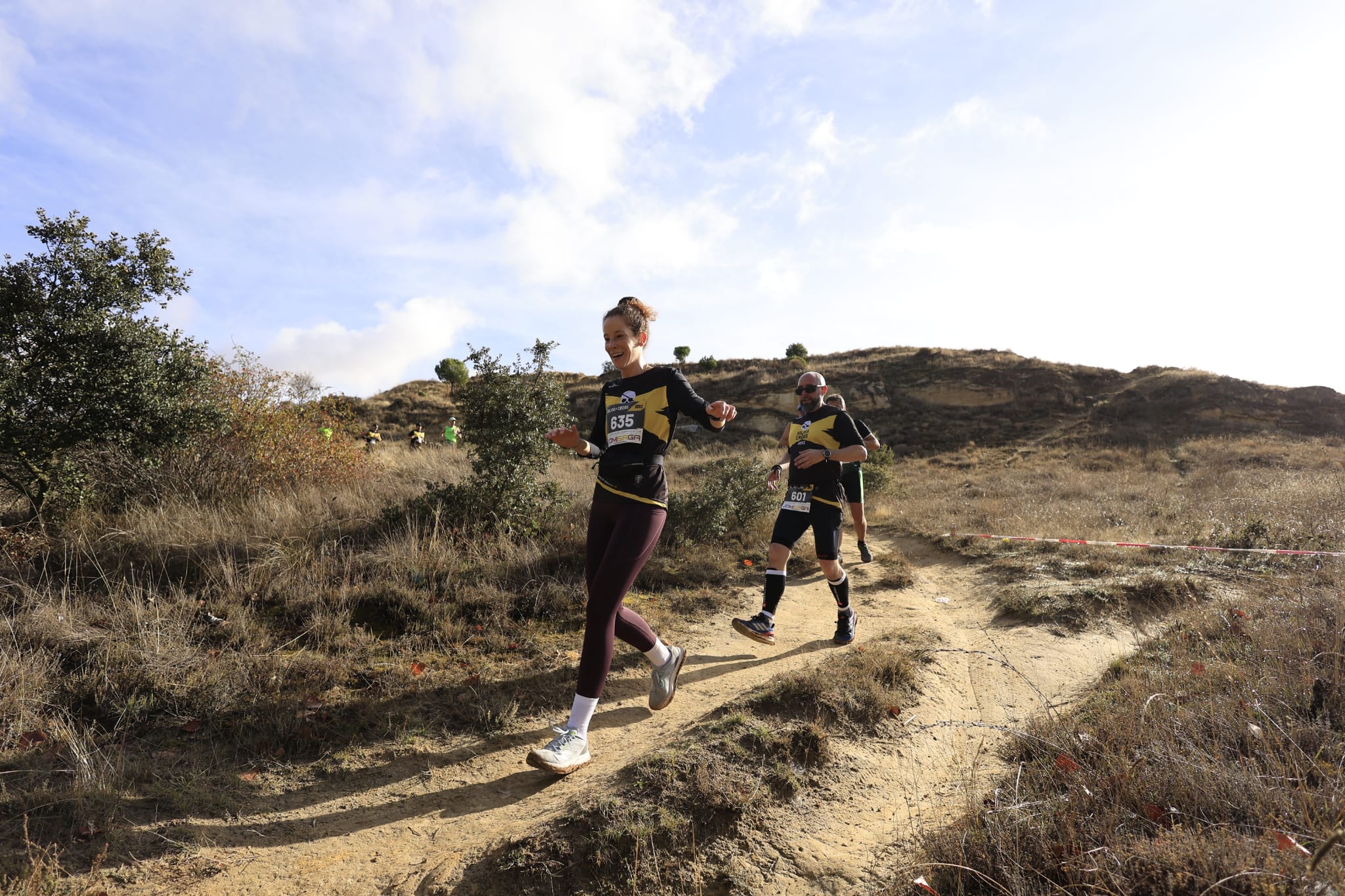 Isaac Hernández y Verónica Sánchez, vencedores de la primera jornada de la Liga de Cross Cabrerizos