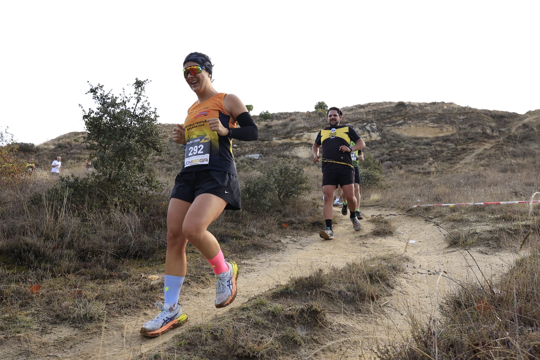 Isaac Hernández y Verónica Sánchez, vencedores de la primera jornada de la Liga de Cross Cabrerizos
