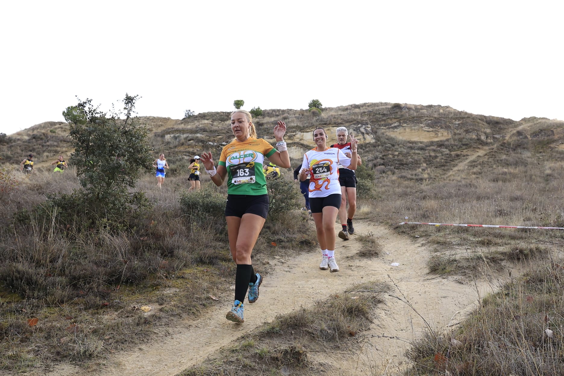 Isaac Hernández y Verónica Sánchez, vencedores de la primera jornada de la Liga de Cross Cabrerizos