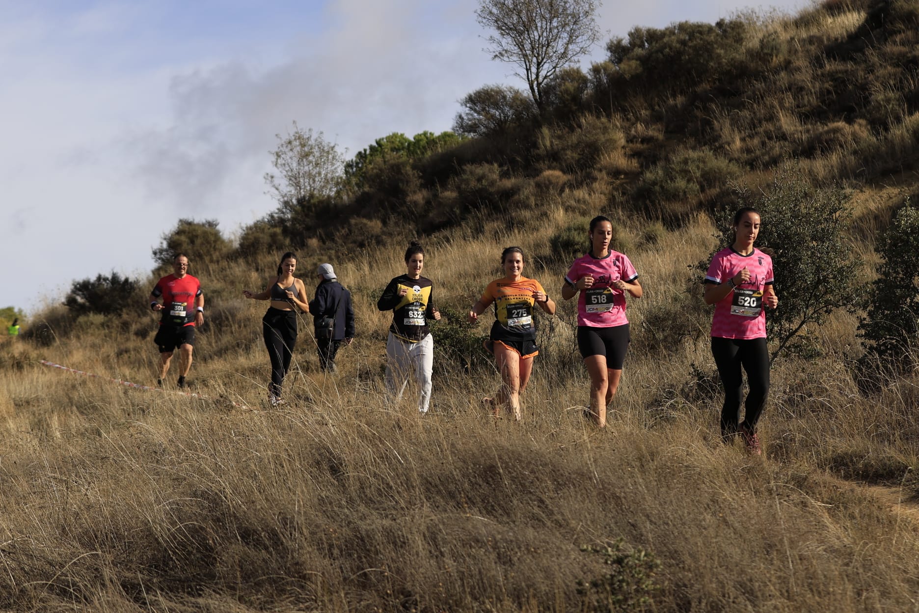 Isaac Hernández y Verónica Sánchez, vencedores de la primera jornada de la Liga de Cross Cabrerizos
