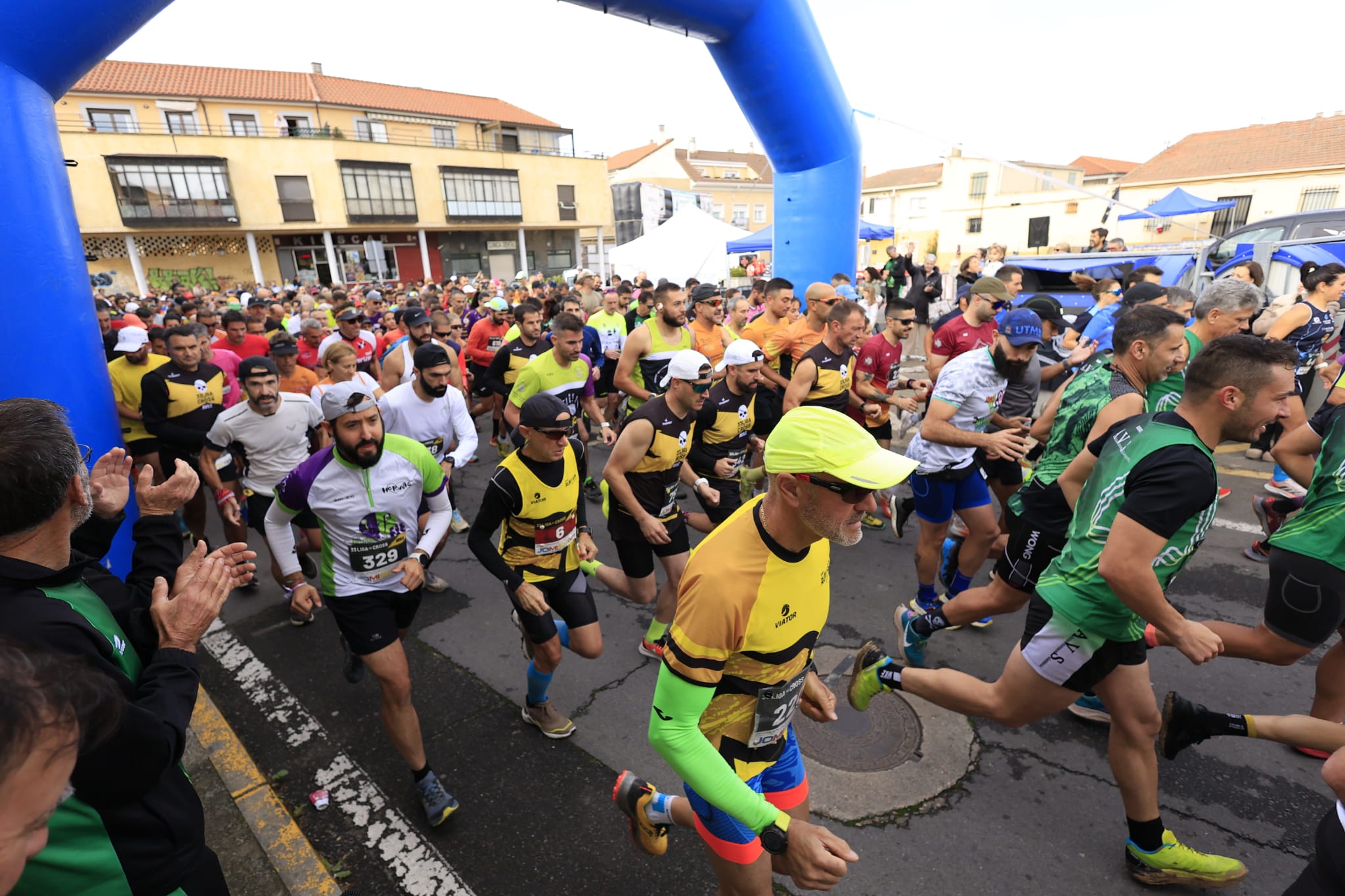 Isaac Hernández y Verónica Sánchez, vencedores de la primera jornada de la Liga de Cross Cabrerizos
