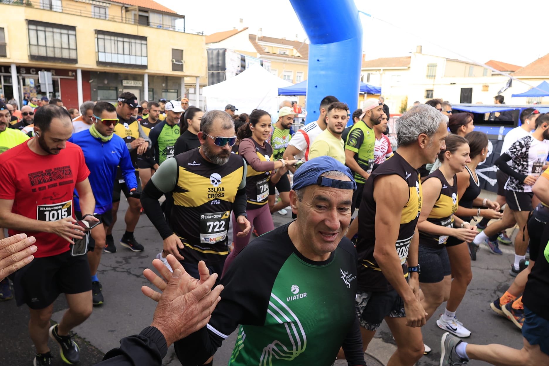 Isaac Hernández y Verónica Sánchez, vencedores de la primera jornada de la Liga de Cross Cabrerizos