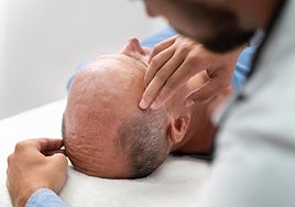 Paciente en una visita médica