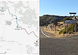 La carretera con 11 kilómetros de 'piel de cocodrilo' entre dos pueblos de Salamanca que hace peligroso un paso de montaña