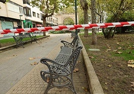 Parque en el paseo de Carmelitas
