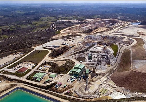 Explotación minera en Barruecopardo