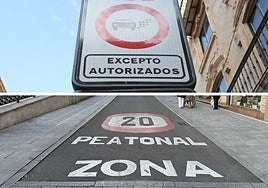 El 2,2% de los vehículos que acceden a la zona peatonal de Salamanca no están en la plataforma de registro