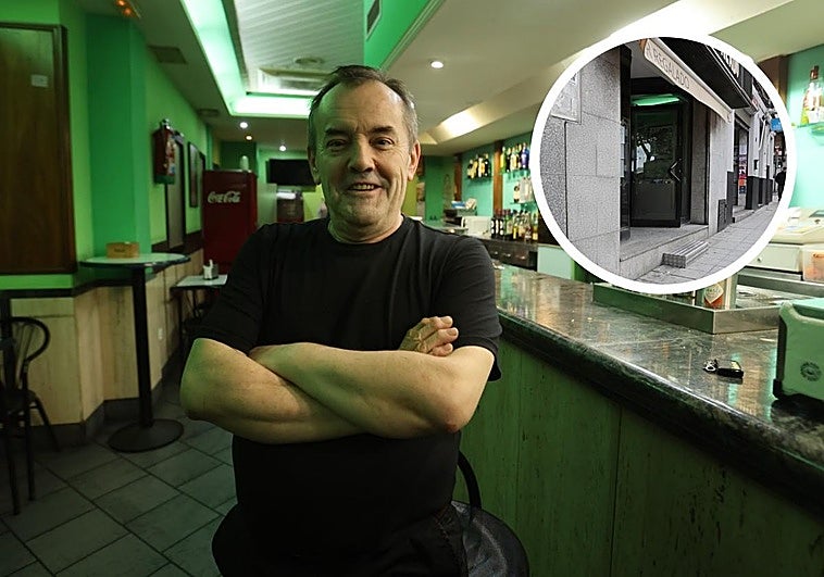 Agapito Paino, propietario del bar Regalado.