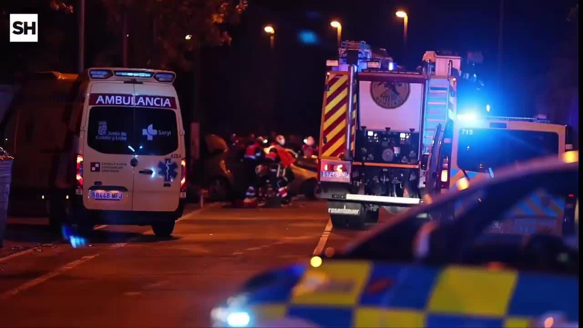 Una mujer muerta y dos heridas tras estrellarse en Salamanca